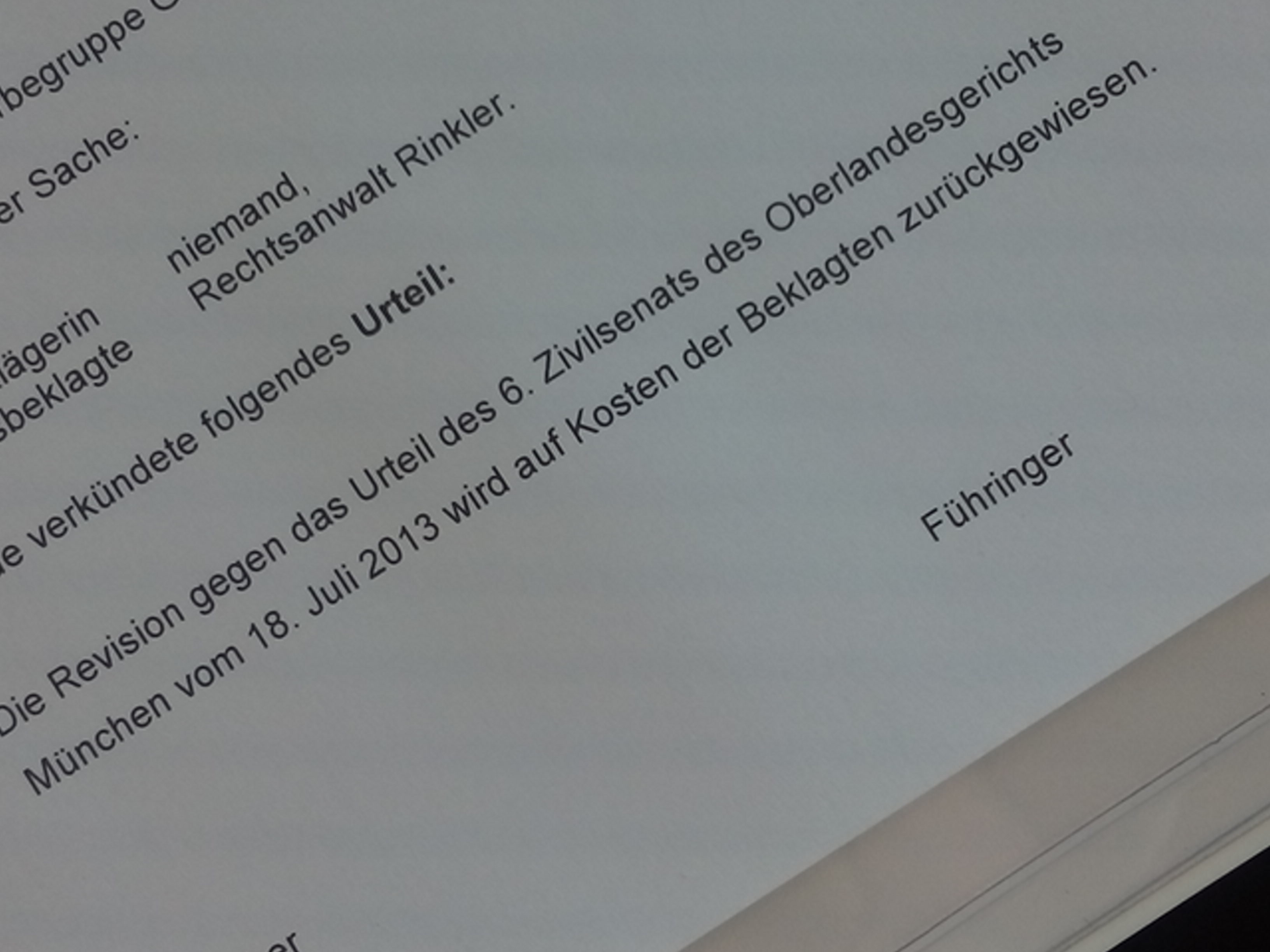 BGH bestätigt: Allgemeine Markenbeschwerde bei Google kann unzulässig sein