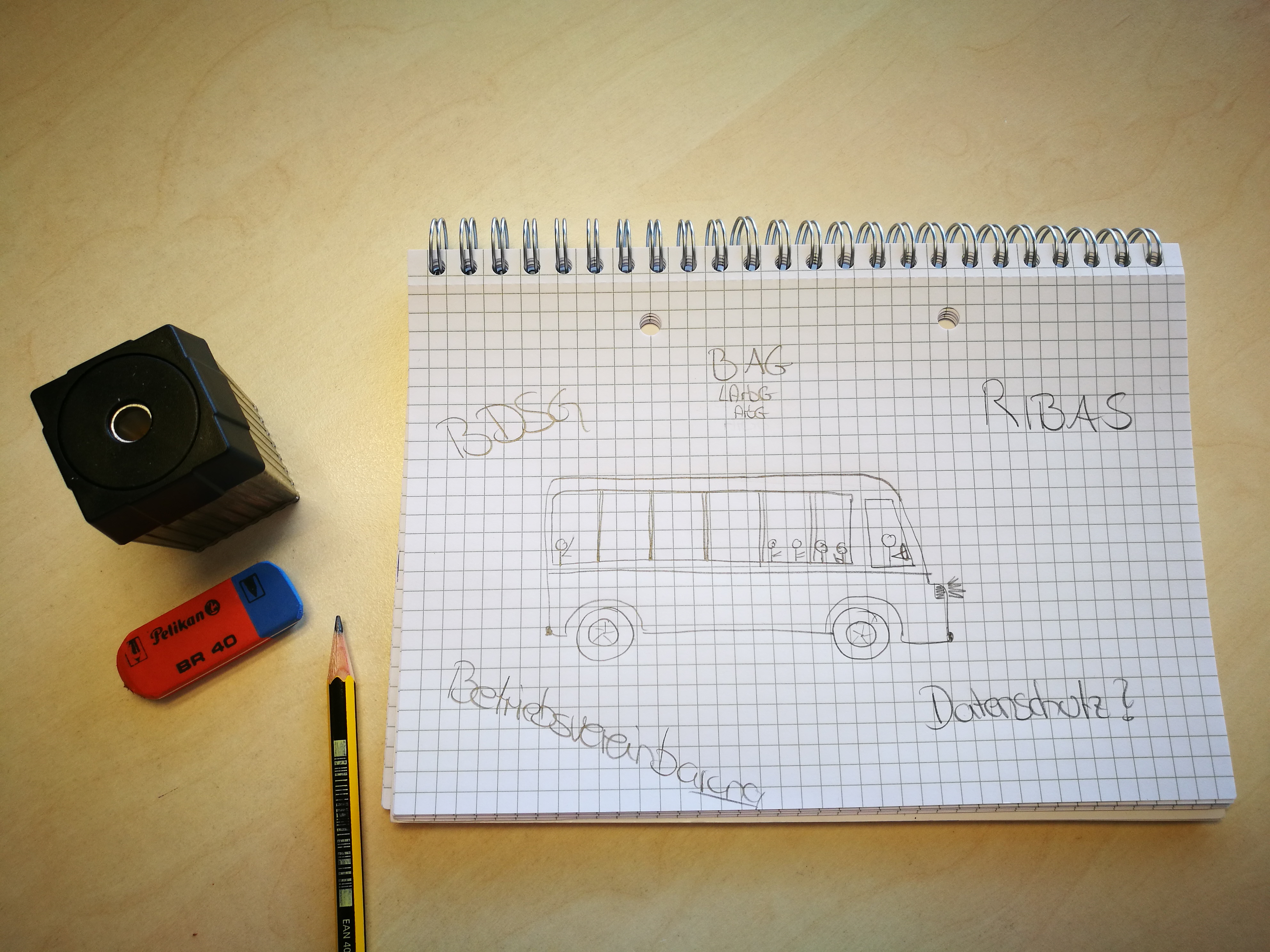 Der Zusammenhang zwischen ökologischem Busfahren und Datenschutz (oder: die Einführung von RIBAS)