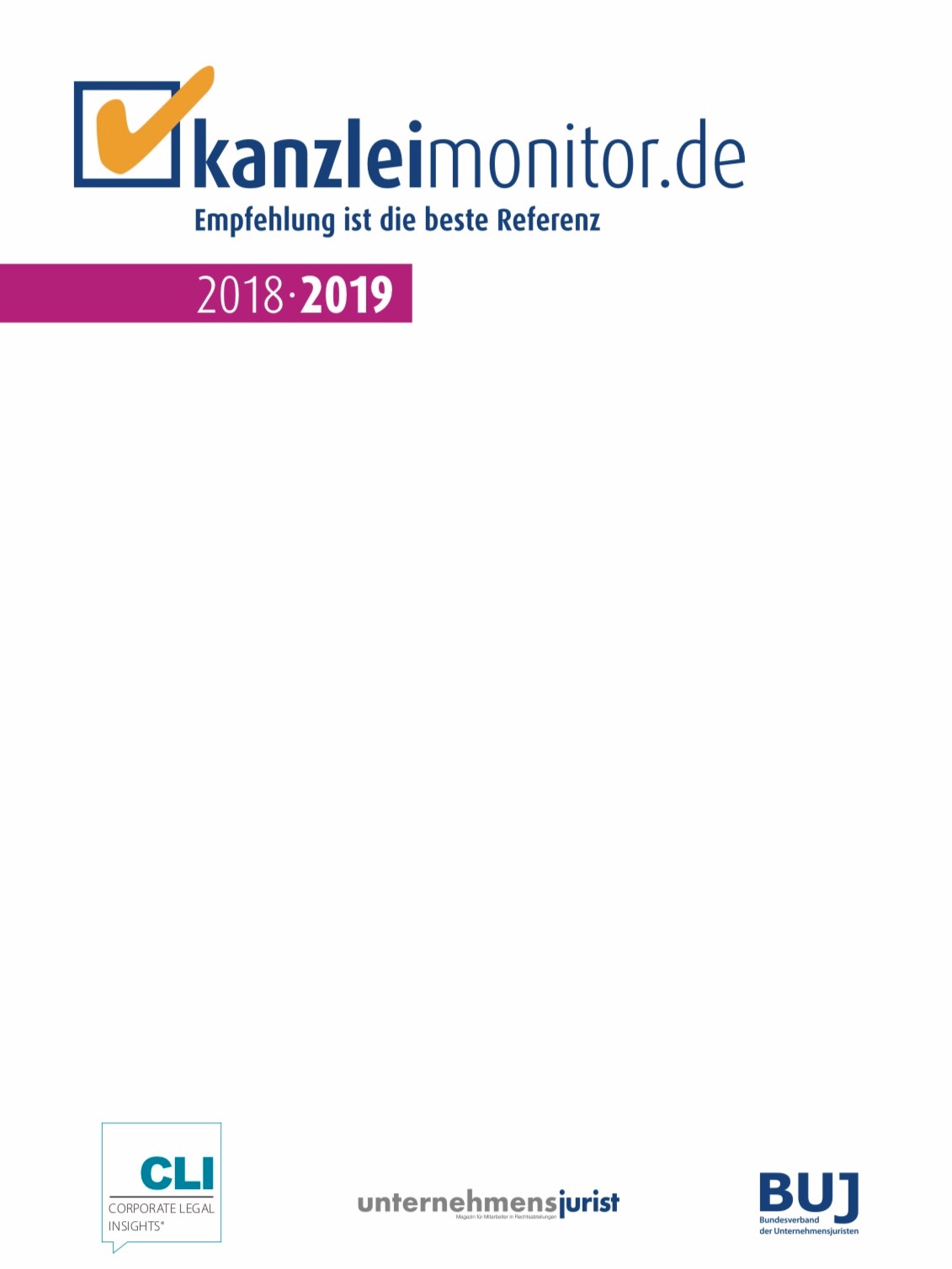 kanzleimonitor.de 2018/2019: zwei Empfehlungen für KREMER RECHTSANWÄLTE