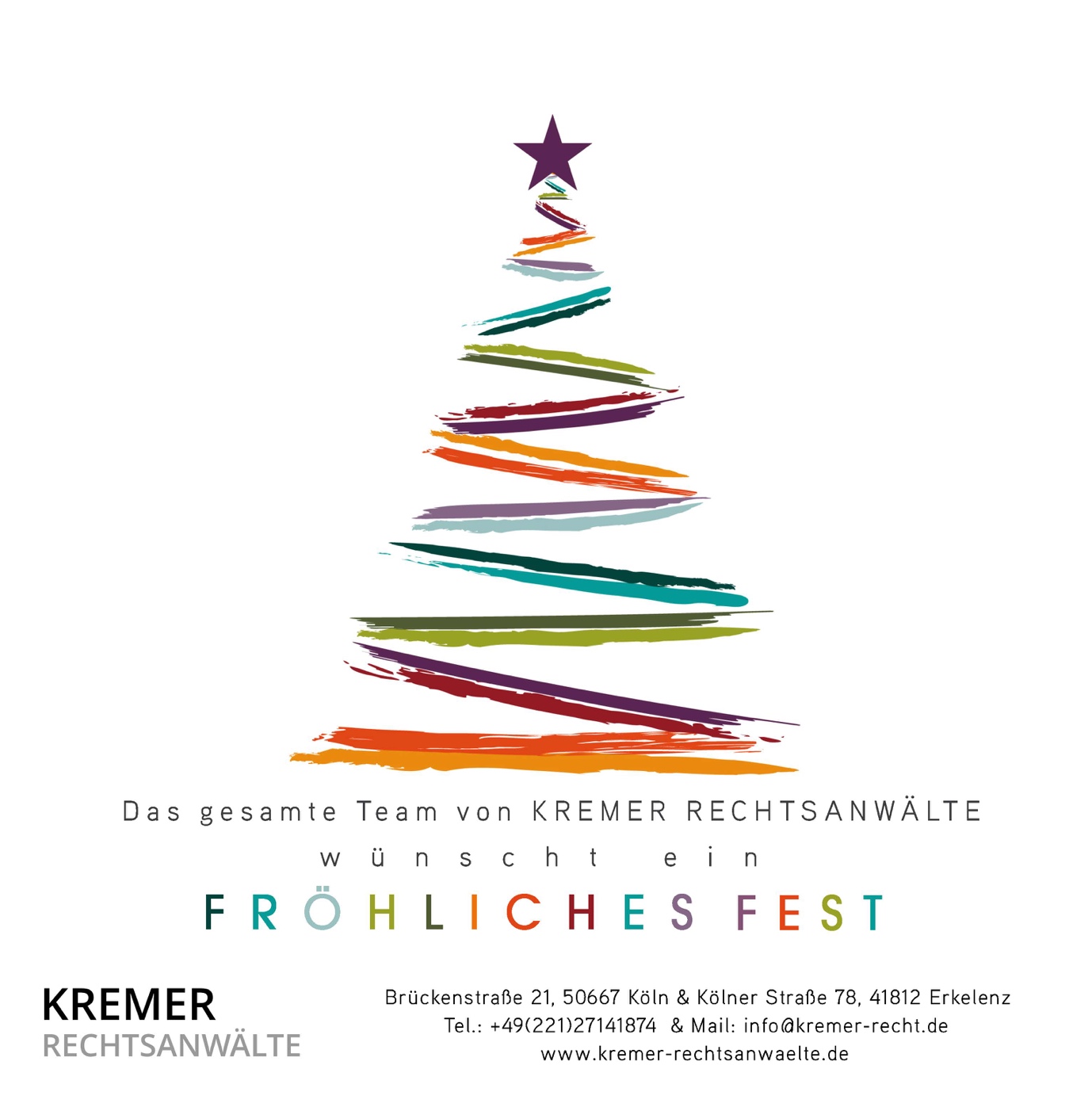 Betriebsruhe zum Jahresende